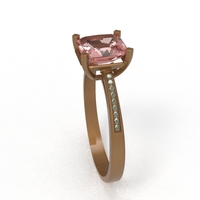 rose gold with gems - Thumbnail 9