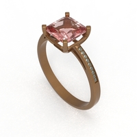 rose gold with gems - Thumbnail 21