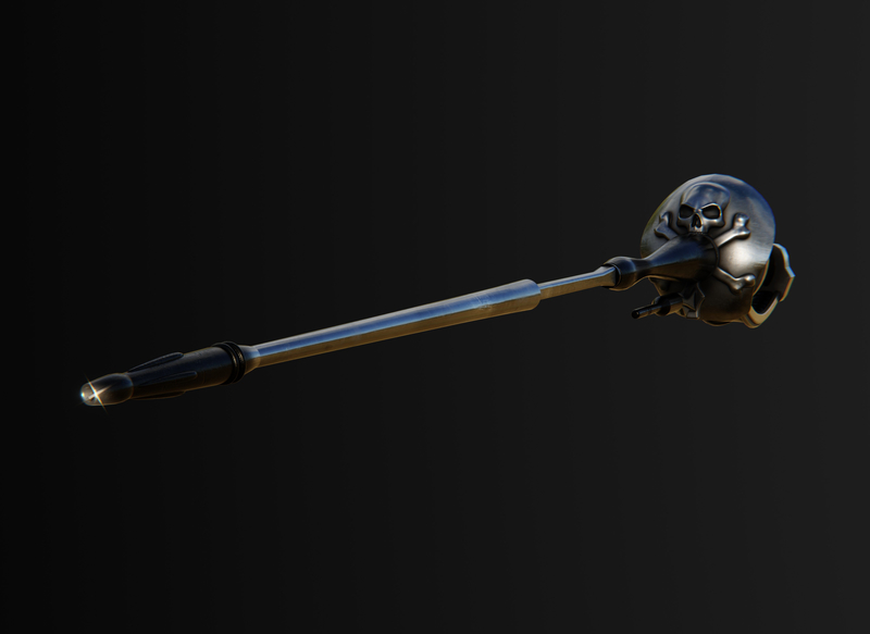 Captain Harlock laser gun rapier
