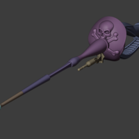 Captain Harlock laser gun rapier - Thumbnail 6