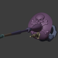 Captain Harlock laser gun rapier - Thumbnail 8