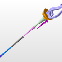 Captain Harlock laser gun rapier - Thumbnail 10