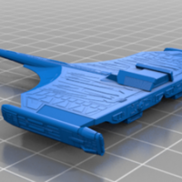 Small klingon D11 2 wing variant 3D Printing 409710
