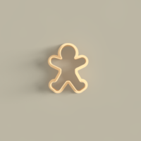CLAY CUTTER COOKIES CHRISTMAS GINGERBREAD - Thumbnail 1