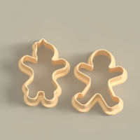 CLAY CUTTER COOKIES CHRISTMAS GINGERBREAD - Thumbnail 3