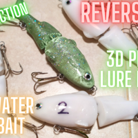 Freshwater Glide Bait Fishing Lure - Thumbnail 2