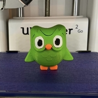 Small Duo owl from Duolingo App 3D Printing 409897