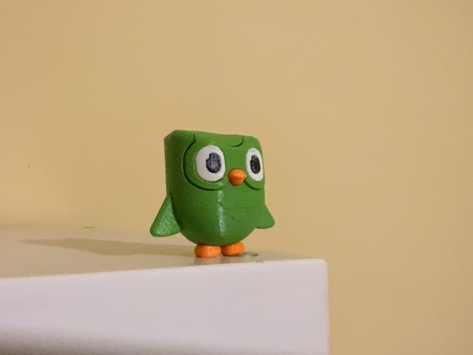 Duo owl from Duolingo App 3D Print 409899