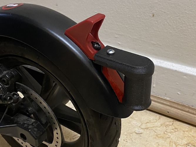 Gotrax Scooter Tail Light Mount Holder 3D Print 409932