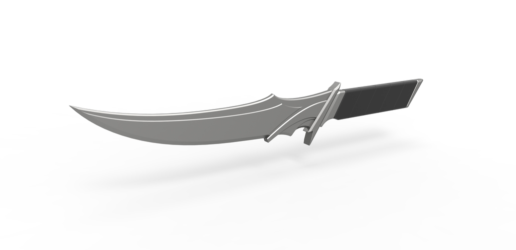 3D Printed Klingon dagger from the movie Star Trek Into Darkness 2013 ...