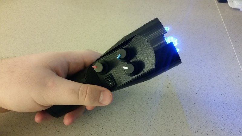 3D Printed LED Flashlight
