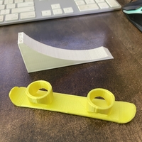 Small Finger SnowBoard Ramp 3D Printing 410028