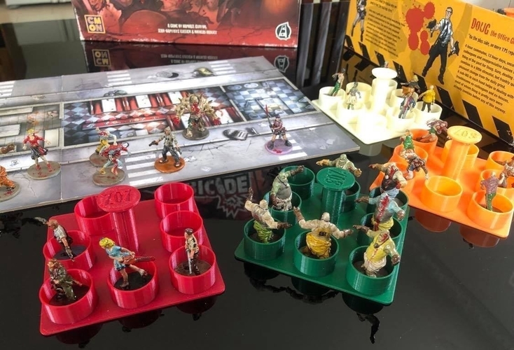 The Ultimate Zombicide Box Organizer Season 1 3D Print 410173