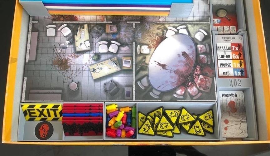 The Ultimate Zombicide Box Organizer Season 1 3D Print 410183