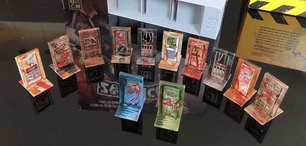 The Ultimate Zombicide Box Organizer Season 1 3D Print 410187