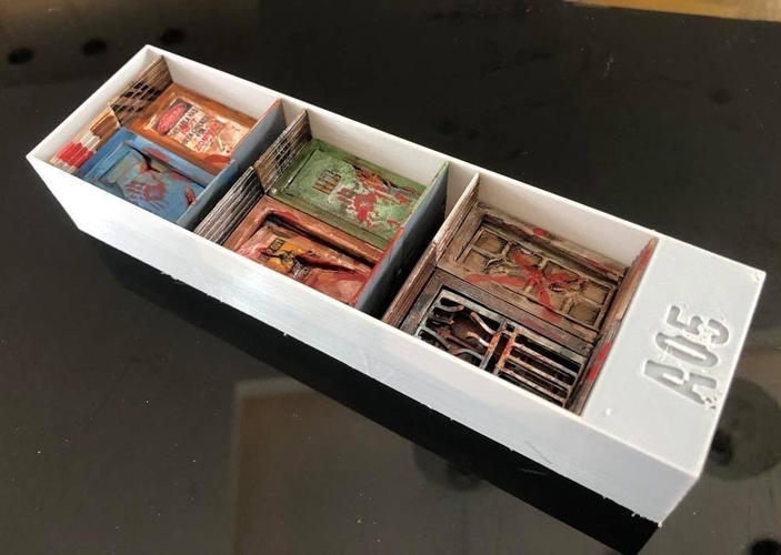 The Ultimate Zombicide Box Organizer Season 1 3D Print 410188