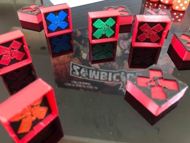 The Ultimate Zombicide Box Organizer Season 1 3D Print 410190