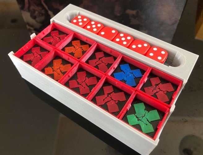 3D Printed The Ultimate Zombicide Box Organizer Season 1 by The ...