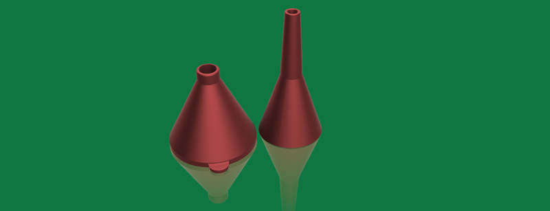Funnels long/short neck