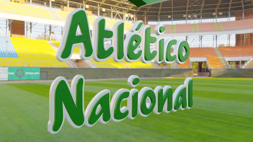 Atlético Nacional Escudo 3D 3D Print 410202
