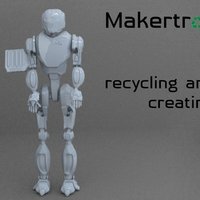 MAKERTRON.R3 he is really a maker. A 3d maker!  - Thumbnail 4