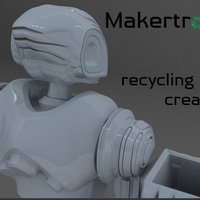 MAKERTRON.R3 he is really a maker. A 3d maker!  - Thumbnail 6