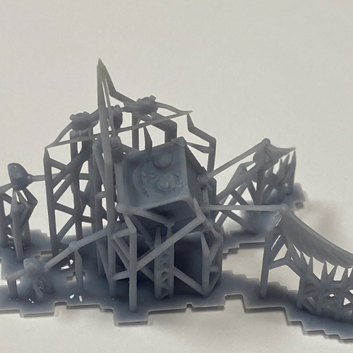 Modron - Quadrone - Geometric Warrior 3D Print 410563