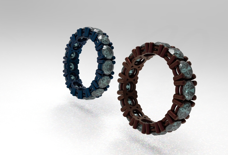 eternity ring 3D Print 410599
