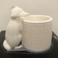 Cute Raccoon Penholder - Thumbnail 9