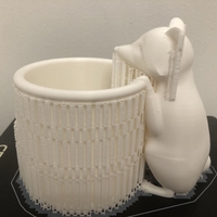 Cute Raccoon Penholder - Thumbnail 11