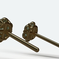 flower earing - Thumbnail 6