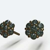 flower earing - Thumbnail 11