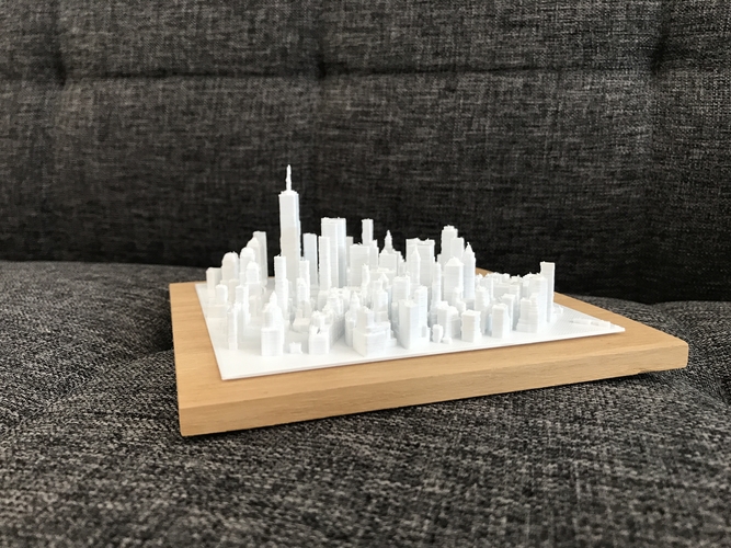 NEW YORK CITY - MANHATTAN - MODEL FOR 3D PRINT 3D Print 410767