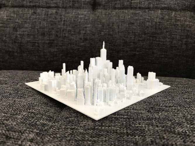 NEW YORK CITY - MANHATTAN - MODEL FOR 3D PRINT 3D Print 410768