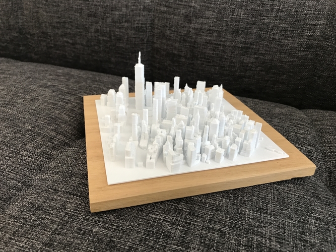 NEW YORK CITY - MANHATTAN - MODEL FOR 3D PRINT 3D Print 410769