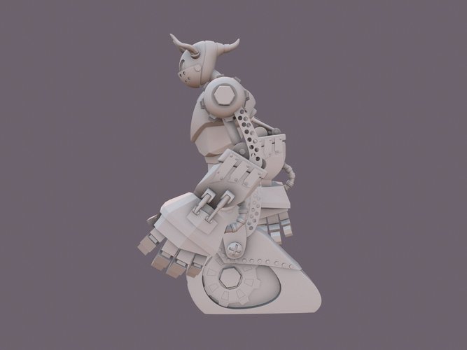 Charger Robot 3D Print 41081
