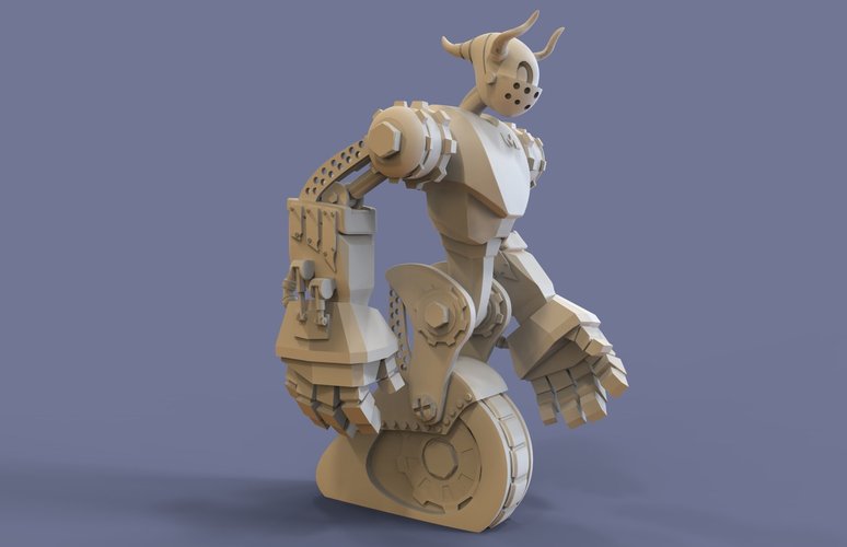 Charger Robot 3D Print 41084