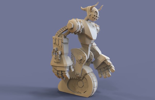 Medium Charger Robot 3D Printing 41084