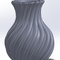 Small Twisted vase 3D Printing 410847