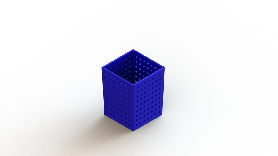 Simple Pencil Case 3D Print 410850