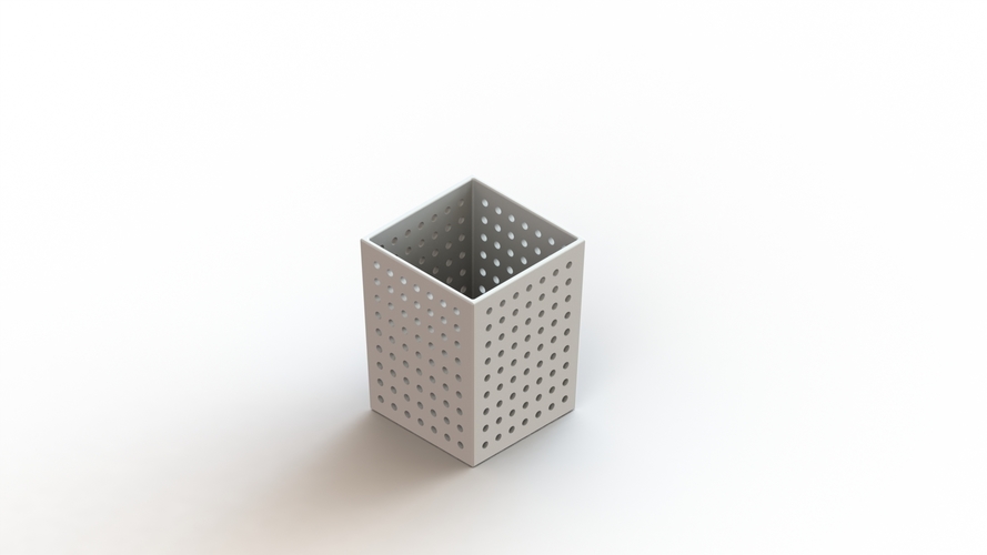 Simple Pencil Case 3D Print 410851
