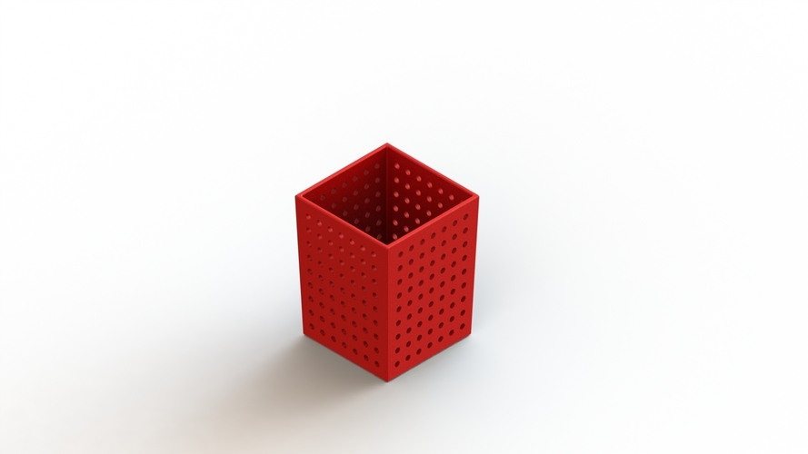 Simple Pencil Case 3D Print 410852