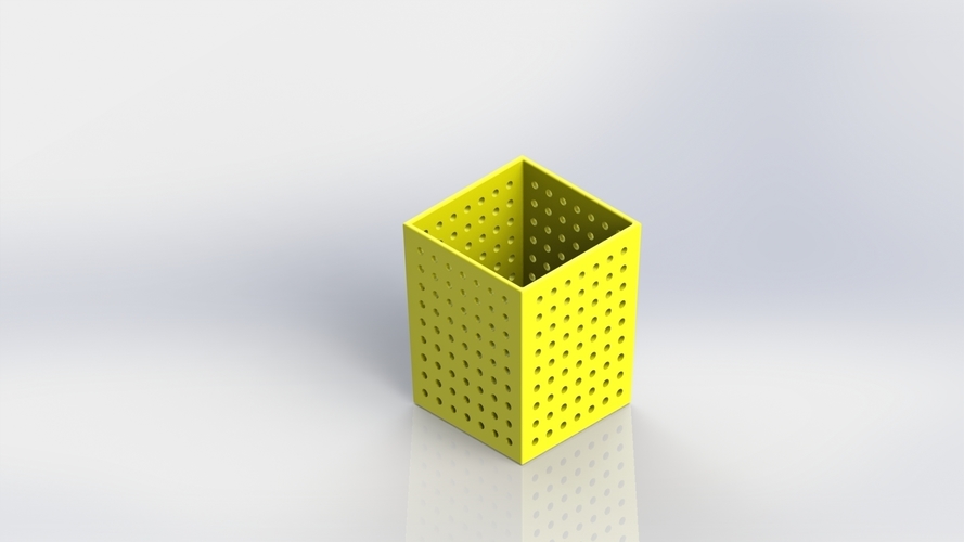 Simple Pencil Case 3D Print 410853