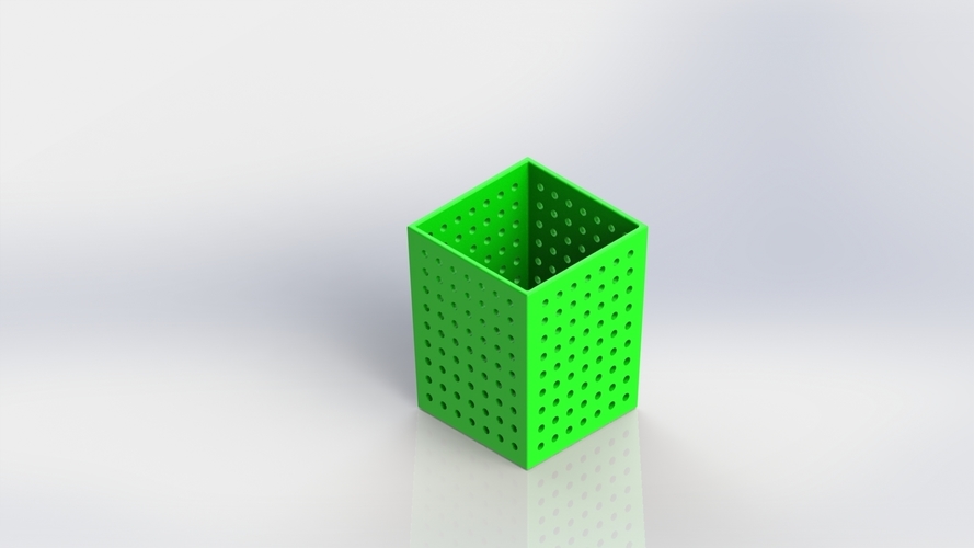 Simple Pencil Case 3D Print 410854