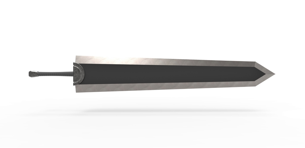 Gutss Dragon Slayer Sword from Berserk | 3D Print Model