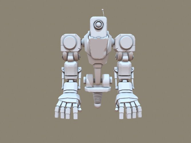 Sprung Bot 3D Print 41088
