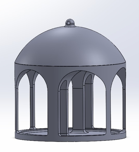 Round Bird table  3D Print 410885