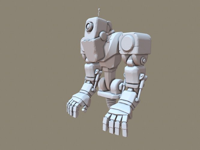 Sprung Bot 3D Print 41089
