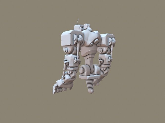 Sprung Bot 3D Print 41090
