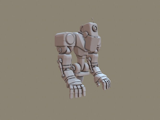 Sprung Bot 3D Print 41091